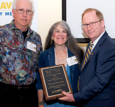 Photo: Dean with recipients