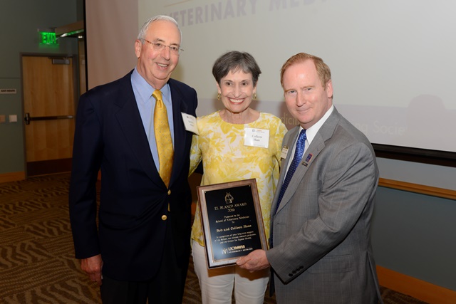 Photo Dean Lairmore with 2016 recipients